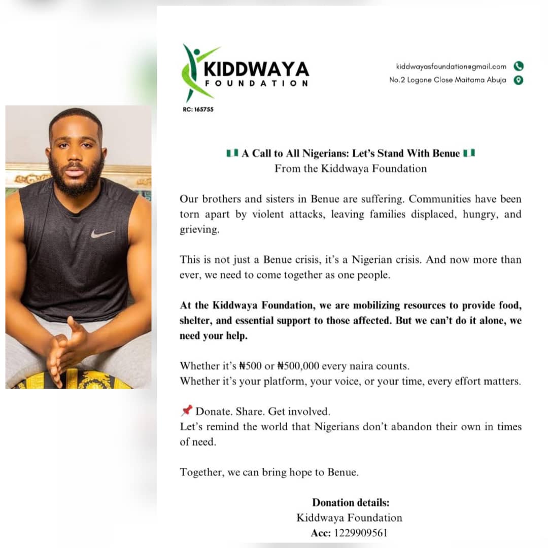 “You gave White Money $30k for Jollof but now you're dropping account number?” – Nigerians drag Kiddwaya over Benue donation appeal